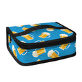 Mug Of Beer Pattern Print Small Lunch Bag