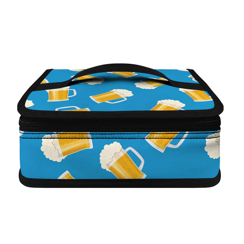 Mug Of Beer Pattern Print Small Lunch Bag