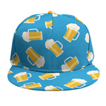 Mug Of Beer Pattern Print Snapback Cap