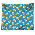 Mug Of Beer Pattern Print Tapestry