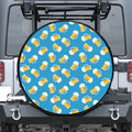 Mug Of Beer Pattern Print Tire Cover
