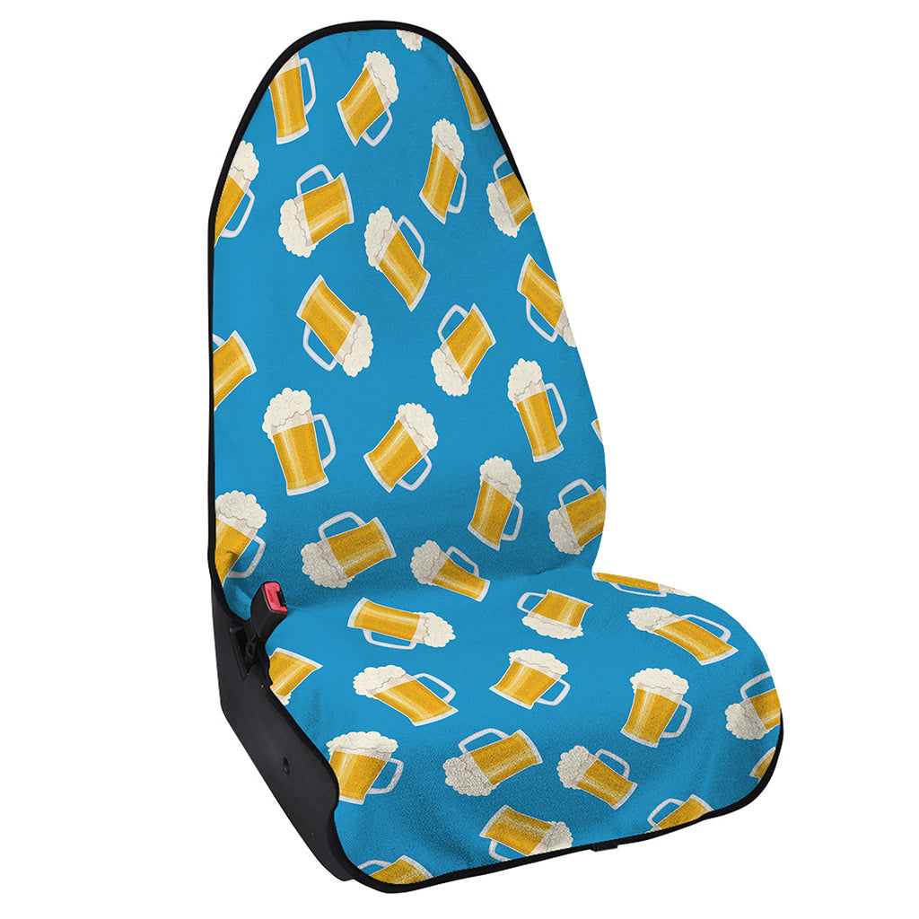 Mug Of Beer Pattern Print Waterproof Car Seat Cover
