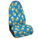 Mug Of Beer Pattern Print Waterproof Car Seat Cover