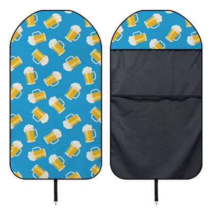 Mug Of Beer Pattern Print Waterproof Car Seat Cover