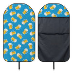 Mug Of Beer Pattern Print Waterproof Car Seat Cover