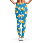 Mug Of Beer Pattern Print Women's Leggings