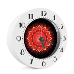Muladhara Chakra Mandala Print Alarm Clock