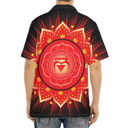 Muladhara Chakra Mandala Print Aloha Shirt
