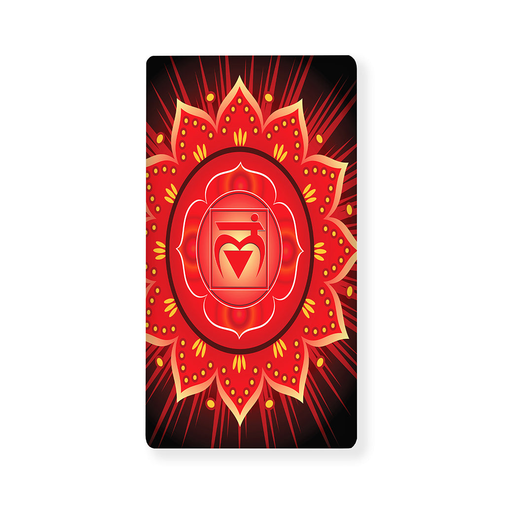 Muladhara Chakra Mandala Print Baby Crib Sheet