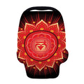 Muladhara Chakra Mandala Print Baby Seat Cover