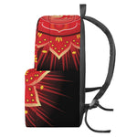 Muladhara Chakra Mandala Print Backpack