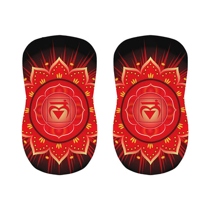 Muladhara Chakra Mandala Print Bar Stool Covers