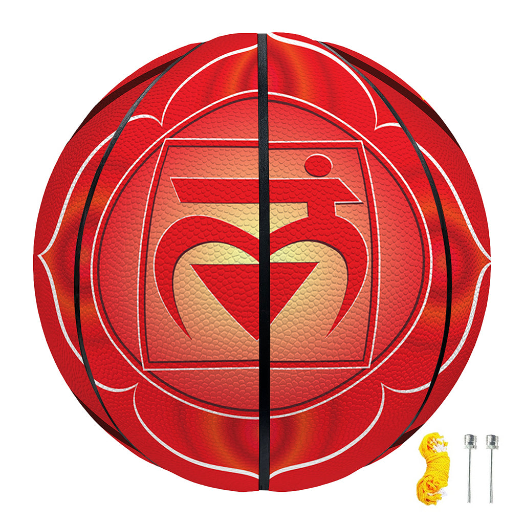 Muladhara Chakra Mandala Print Basketball