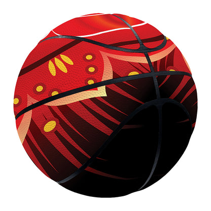 Muladhara Chakra Mandala Print Basketball