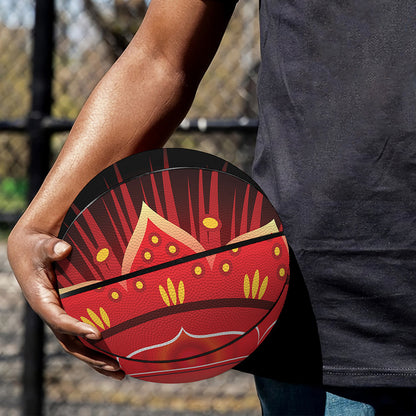 Muladhara Chakra Mandala Print Basketball