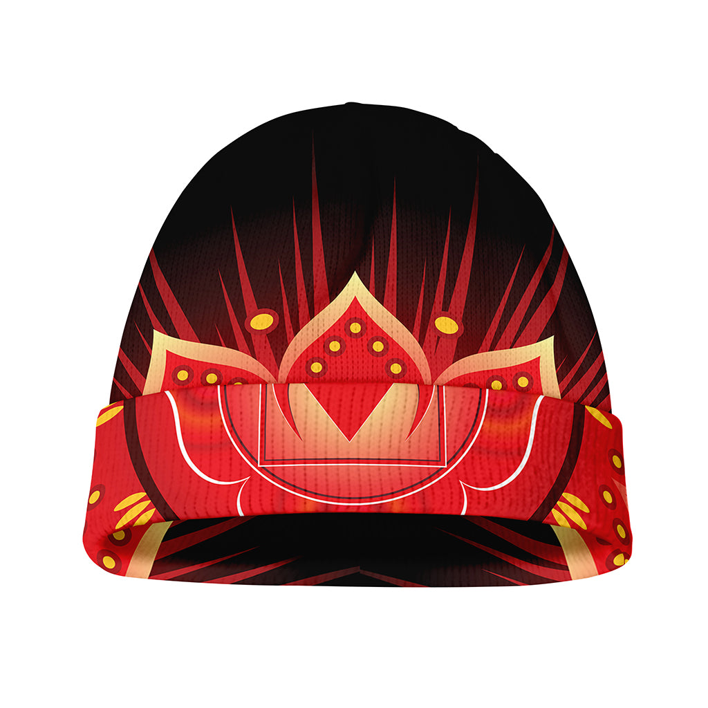 Muladhara Chakra Mandala Print Beanie