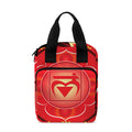 Muladhara Chakra Mandala Print Bible Tote Bag