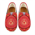 Muladhara Chakra Mandala Print Casual Shoes