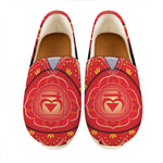 Muladhara Chakra Mandala Print Casual Shoes