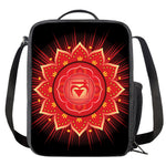 Muladhara Chakra Mandala Print Crossbody Lunch Bag