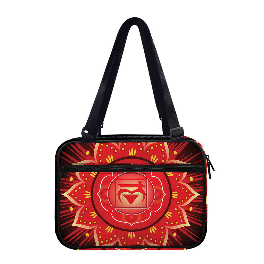 Muladhara Chakra Mandala Print Double Strap Bible Bag