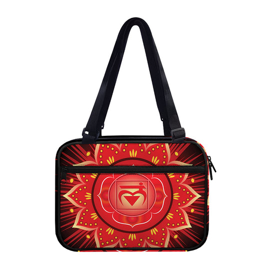 Muladhara Chakra Mandala Print Double Strap Bible Bag