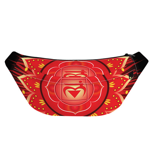 Muladhara Chakra Mandala Print Fanny Pack