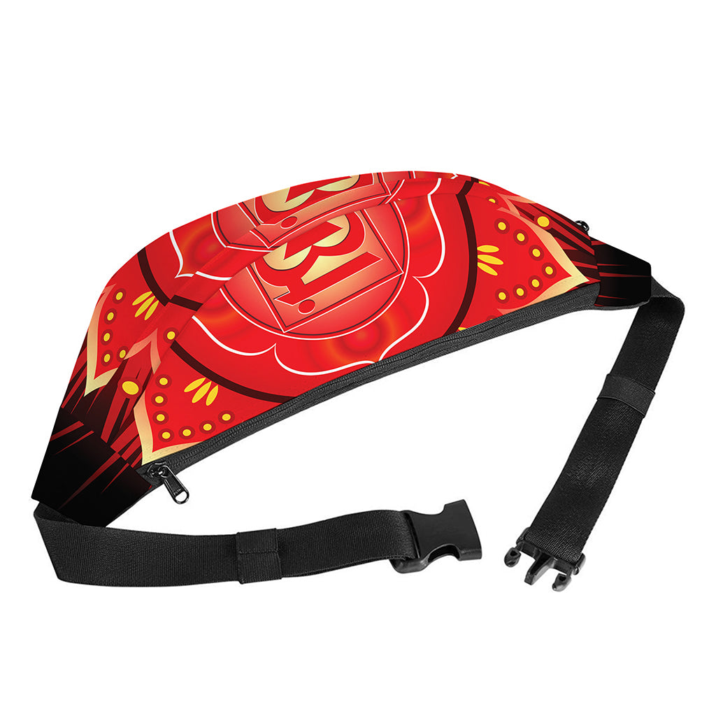Muladhara Chakra Mandala Print Fanny Pack
