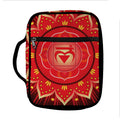 Muladhara Chakra Mandala Print Front Pocket Bible Bag