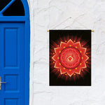 Muladhara Chakra Mandala Print Garden Flag