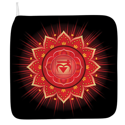 Muladhara Chakra Mandala Print Hand Towel