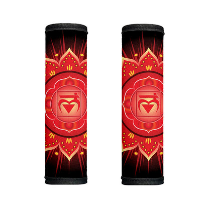 Muladhara Chakra Mandala Print Handle Covers