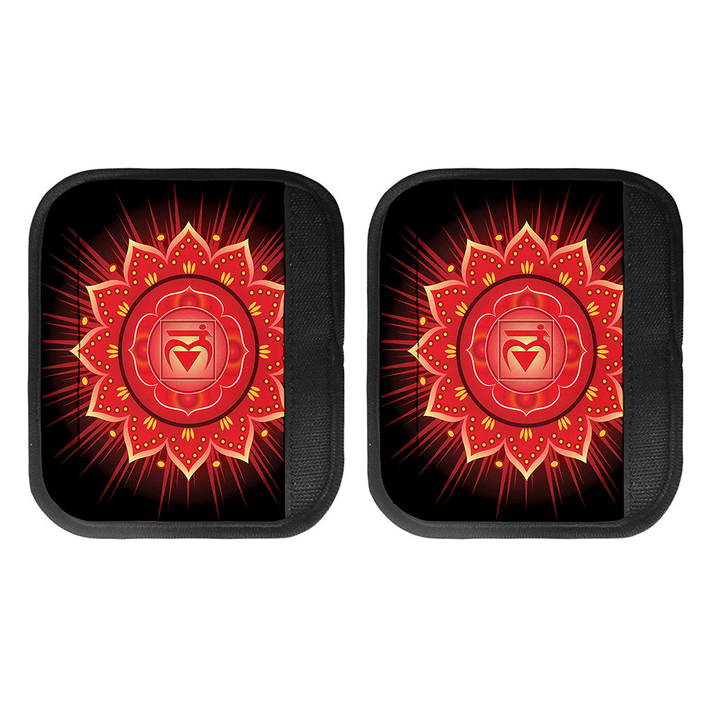 Muladhara Chakra Mandala Print Handle Covers
