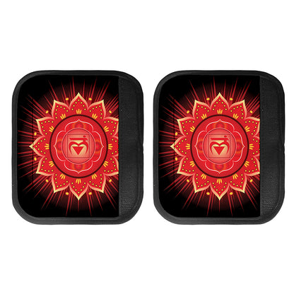 Muladhara Chakra Mandala Print Handle Covers