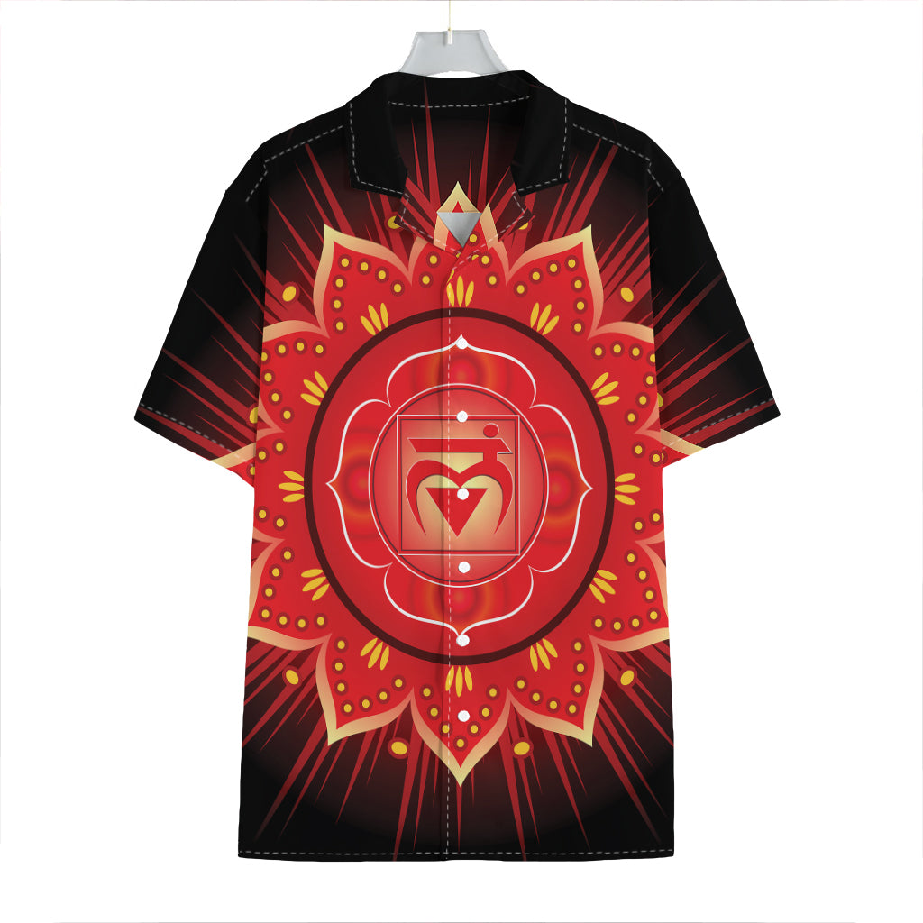 Muladhara Chakra Mandala Print Hawaiian Shirt