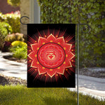 Muladhara Chakra Mandala Print House Flag