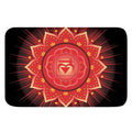 Muladhara Chakra Mandala Print Indoor Door Mat