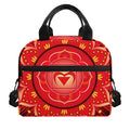 Muladhara Chakra Mandala Print Insulated Lunch Bag