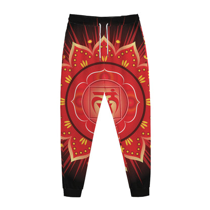 Muladhara Chakra Mandala Print Jogger Pants