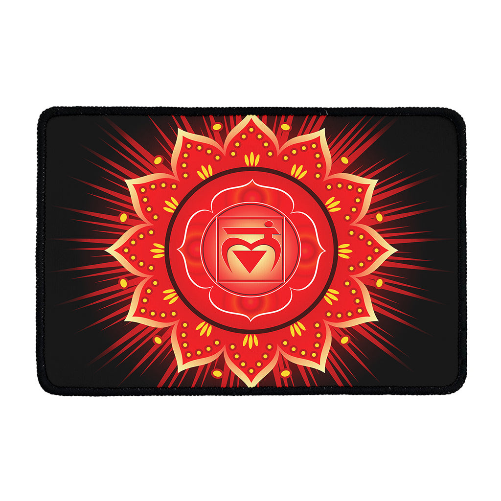 Muladhara Chakra Mandala Print Kitchen Mat