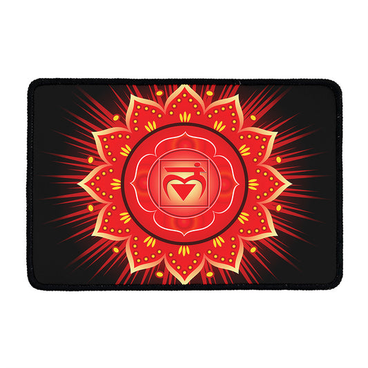 Muladhara Chakra Mandala Print Kitchen Mat