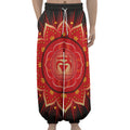 Muladhara Chakra Mandala Print Lantern Pants
