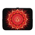 Muladhara Chakra Mandala Print Laptop Sleeve
