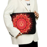 Muladhara Chakra Mandala Print Laptop Sleeve