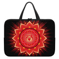 Muladhara Chakra Mandala Print Laptop Sleeve With Handle