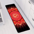 Muladhara Chakra Mandala Print Long Kitchen Mat