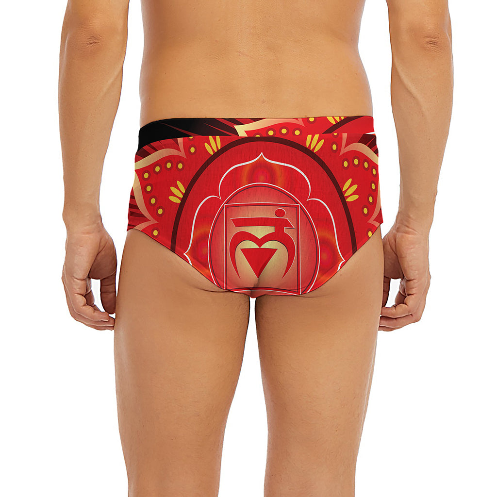 Muladhara Chakra Mandala Print Men's Briefs
