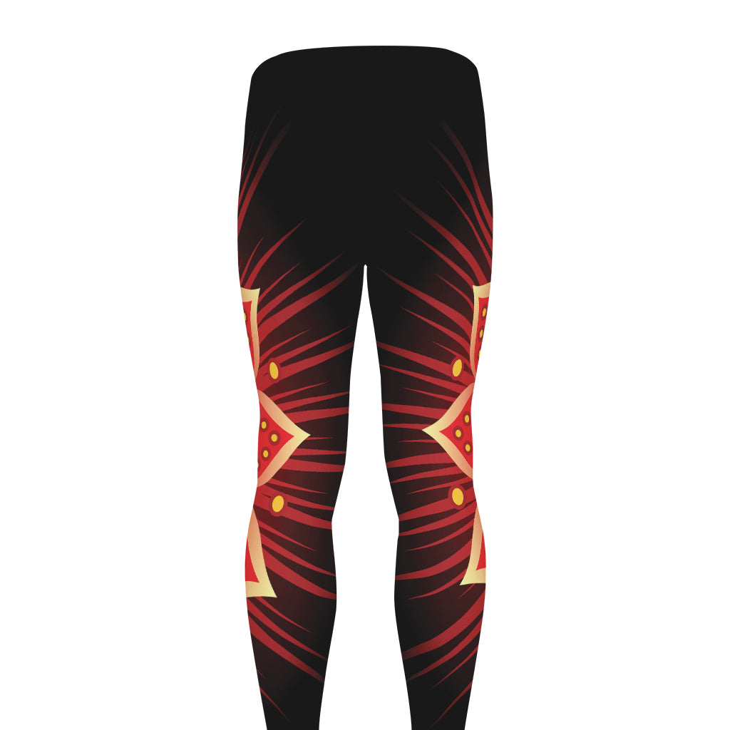 Muladhara Chakra Mandala Print Men's leggings