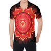 Muladhara Chakra Mandala Print Men's Shirt