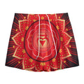 Muladhara Chakra Mandala Print Mesh Shorts
